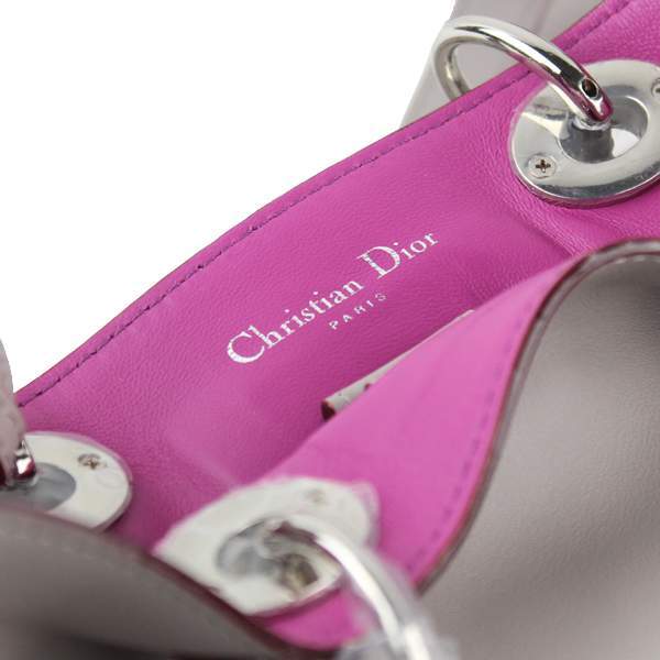 2012 New Arrival Christian Dior Diorissimo Original Leather Bag - 44373 Grey - Click Image to Close